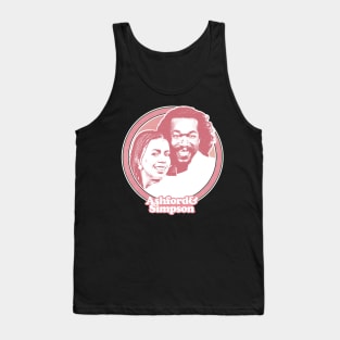 Ashford & Simpson /// 80s Retro Soul Fan Design Tank Top